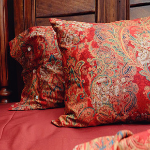 New Wedding 80-Count Long-Staple Cotton Satin Four-Piece Wedding Bedding Wedding Gift Red Quilt Cover Dowry