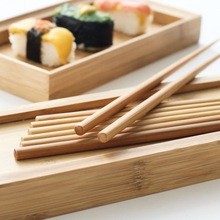 木筷子竹筷家用日式尖頭防滑創意料理壽司店楠竹筷子熱代銷批發