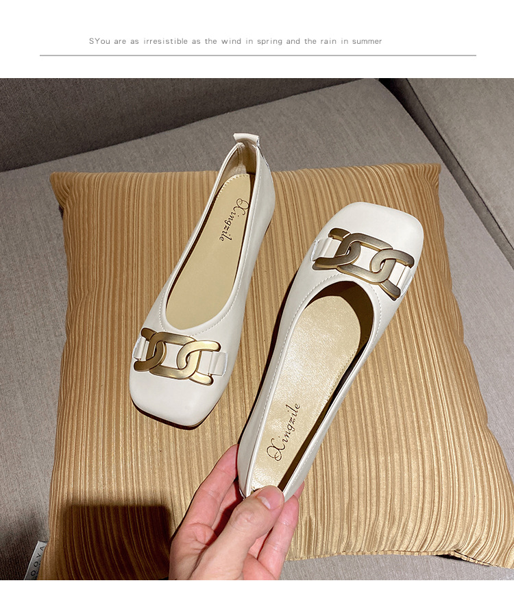 Comfortable Women's Leather Grandma Shoes Flat Casual Shoes_voghion.com