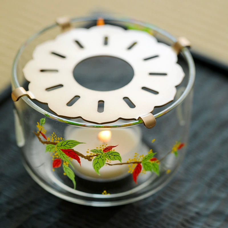Подставка для чая из высокоборосиликатного стекла Songhe, маленькая плита, подсвечник, подставка для чая