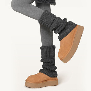 ��ɫ����Ů����ѩ��ѥ�Ѷ��m���ﶬ����ůС�����LͲ2024�¿��