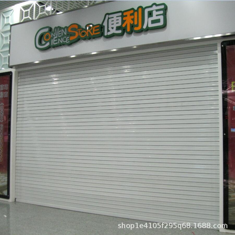 白色钢质防火卷帘