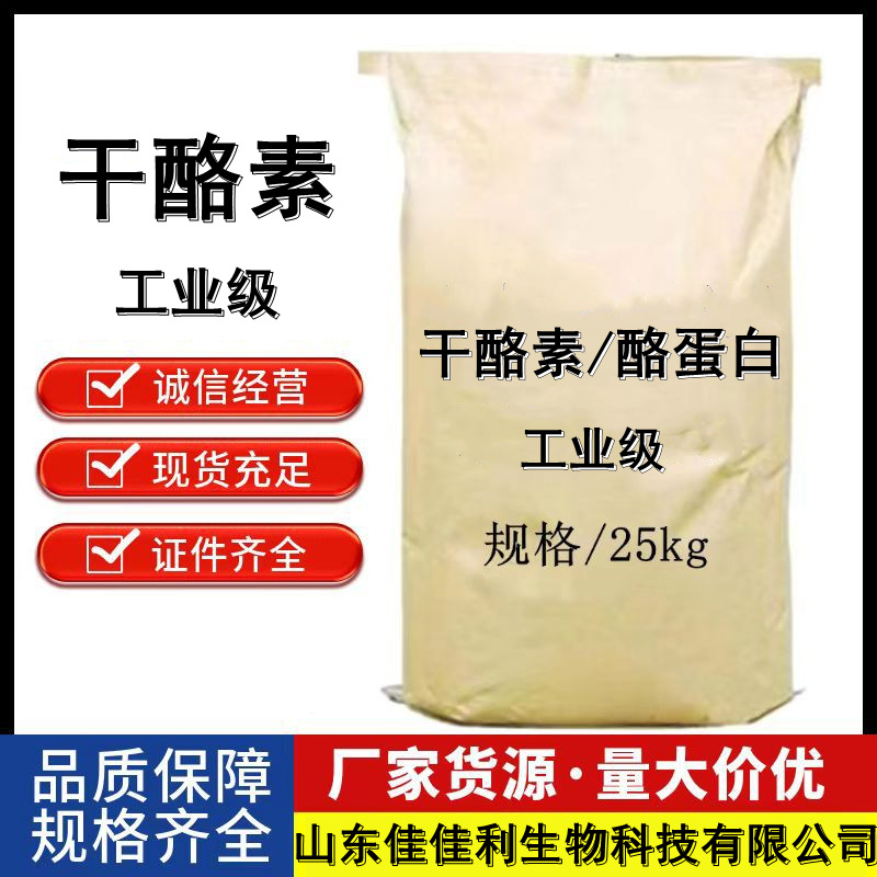 工业级干酪素 酪蛋白 皮革造纸涂料用干酪素 油墨用干酪素现货