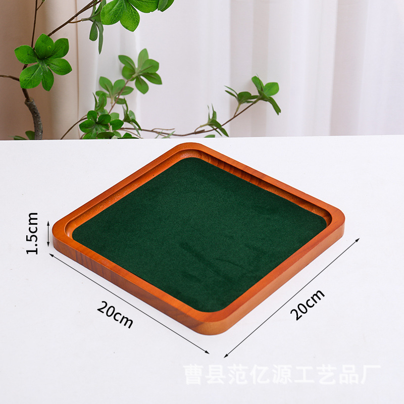 ジュエリートレイ、ビーズジュエリー、木製リングトレイ、ネックレスブレスレット収納ディスプレイ、ブレスレットディスプレイトレイ|undefined