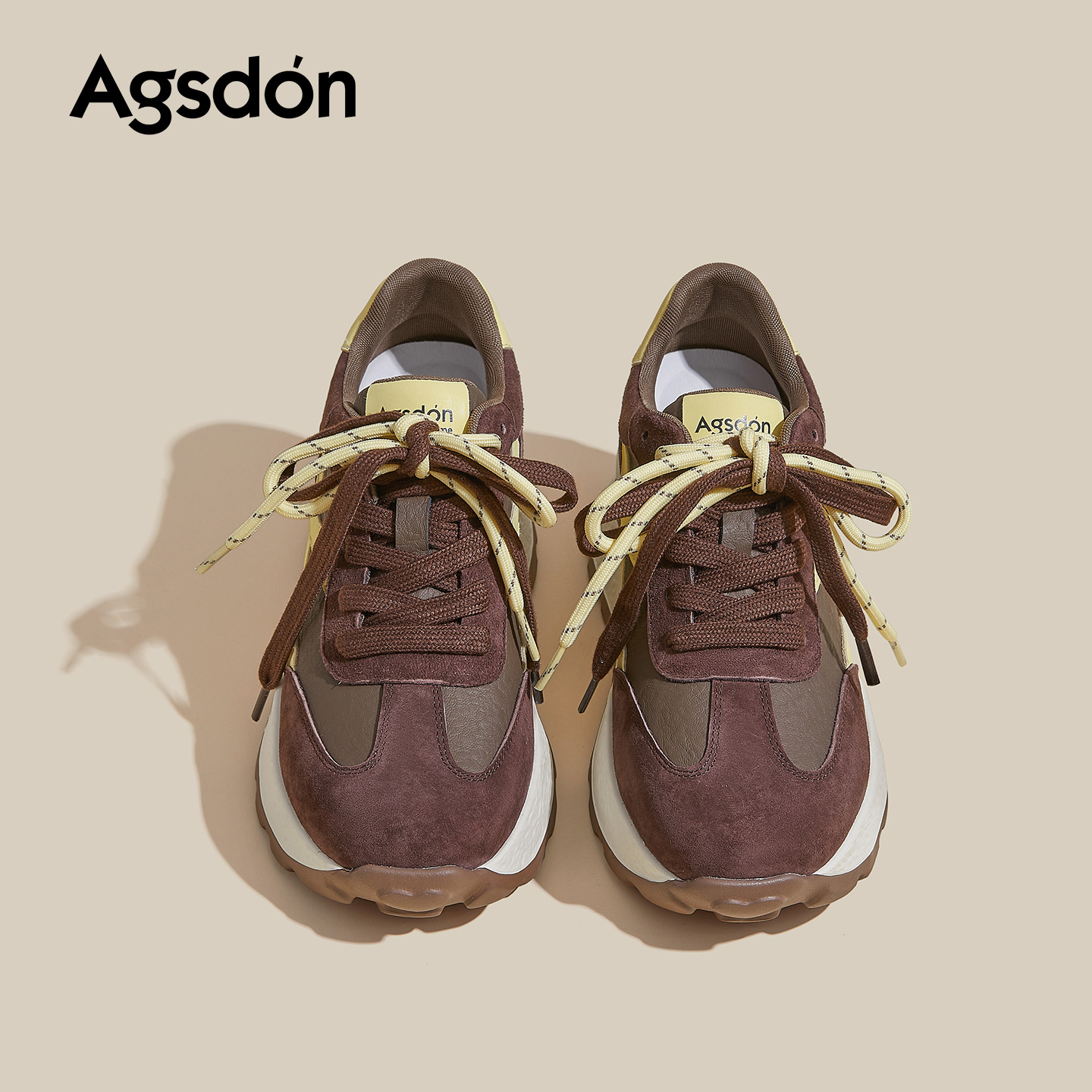 Auge Lion Dengde zapatos de entrenamiento para mujeres 2025, nuevos zapatos de ballet de invierno Meirard, zapatos de gran tamaño, zapatos de papá.