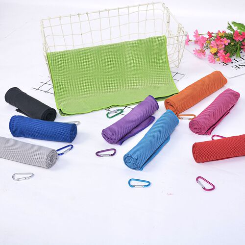 Cold-feeling towel, summer heatstroke prevention and cooling artifact, cold towel, outdoor sports quick-drying towel, fitness ice towel, can be printed with logo