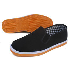 男士司機休閒鞋工作春秋鞋單鞋勞保鞋休閒鞋透氣老北京布鞋千層底