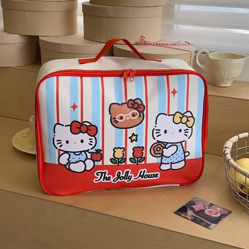 原创星星猫咪旅行收纳包新款行李箱衣物收纳袋防水便携分装手提包|undefined