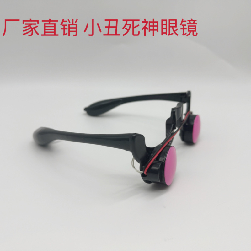 2025款万圣节LED发光死神眼镜发光玩具LED死神眼镜闪光眼镜万圣节|undefined