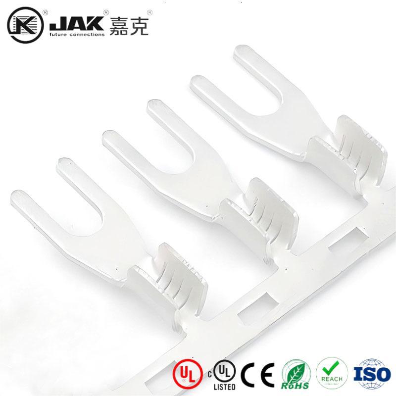 无绝缘连带叉形端子 SSNB系列光伏配线用 连带端子接线接地线端头