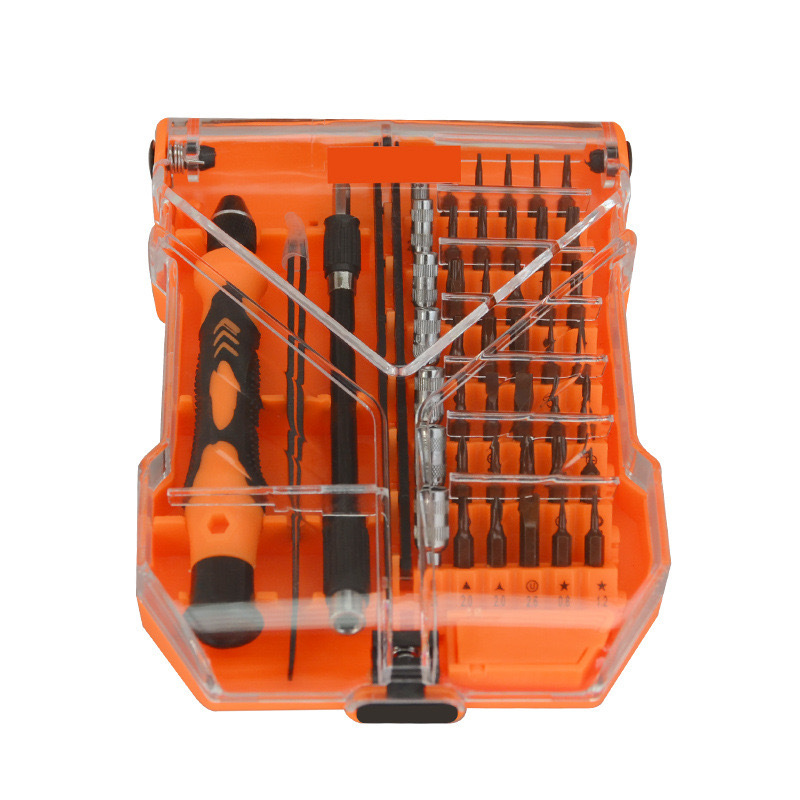 电器维修65件铬钒钢手动螺丝批套筒套装 磁性螺丝批头组套