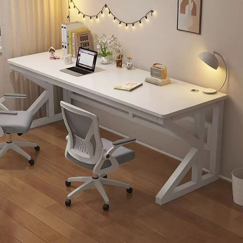Double Computer Desk Desktop Desk Student Home Writing Study Table Bedroom E-Sports Table Simple Modern Office Desk