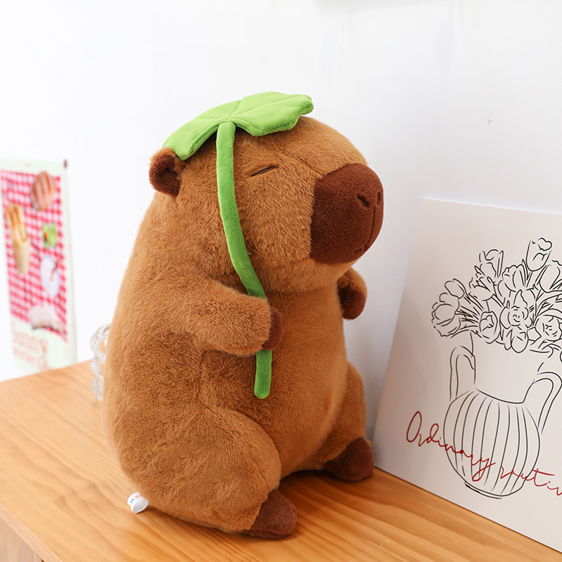 Kappabala mocino muñeca retirar muñeca de peluche almohada de juguete capybara para niñas en línea celebridad fea muñeca Linda
