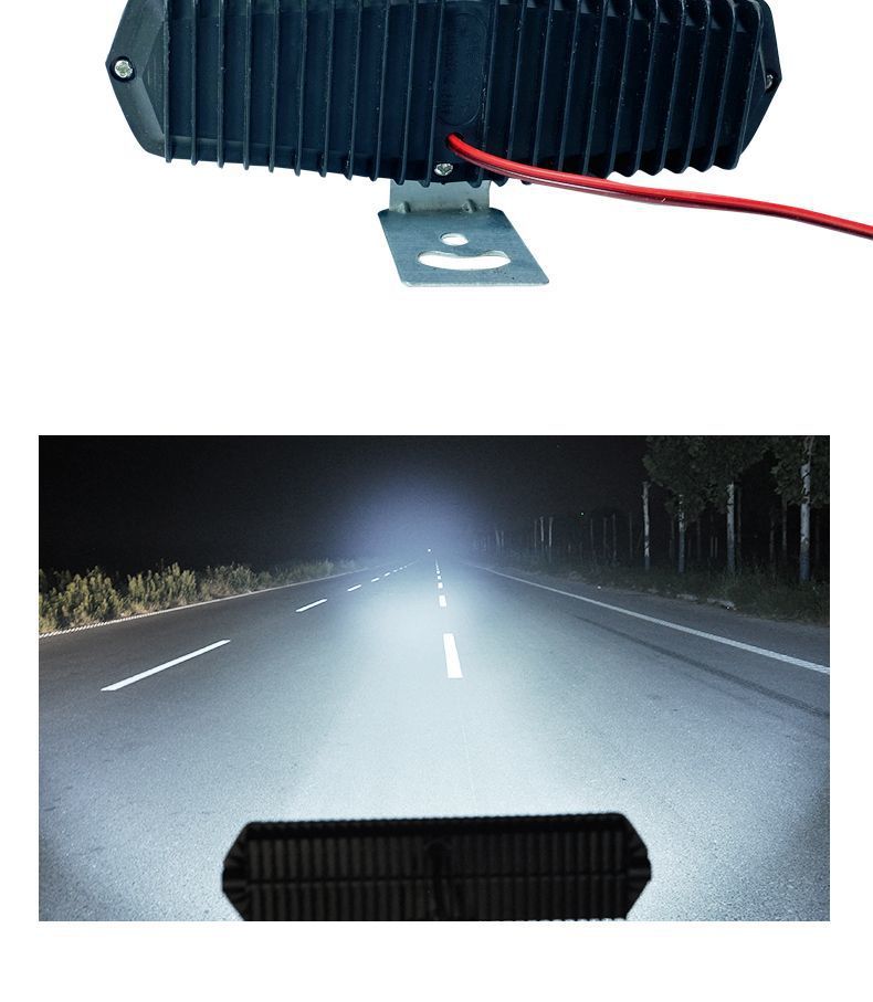 Electric car lights led strong light lights modified external super bright 12V-80V three-wheel battery car strong light LED headlights