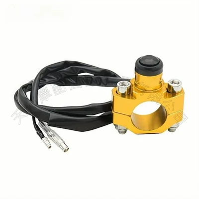 Power supply, ignition system accessories start/stop horn switch CNC - golden