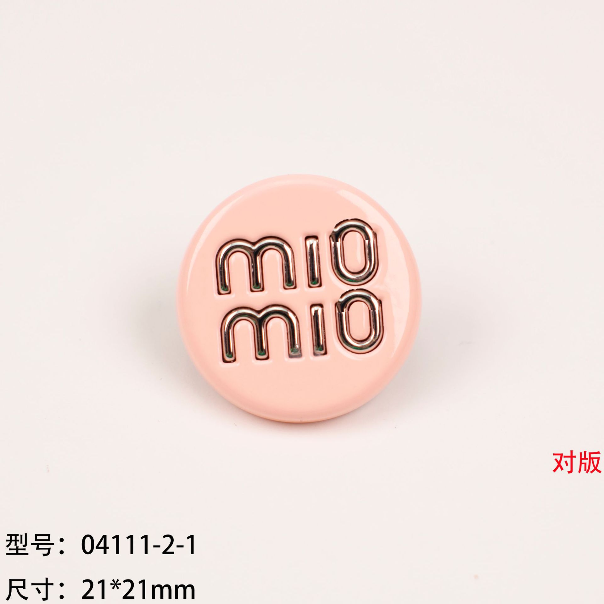 卸売り春夏円形愛釉薬感双c小香風ミューア家髪飾りロープ合金アクセサリーcボタン部品工場販売