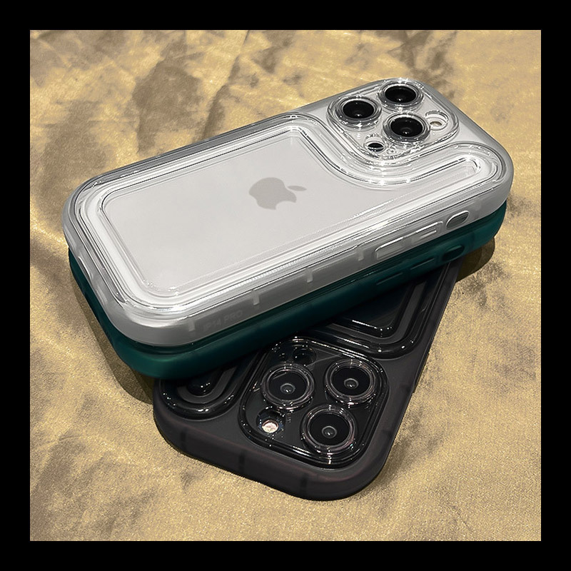 Dust-proof Net Air Cushion Bag for Apple 16ProMax Phone Case iphone15 All-inclusive 14 Drop-proof 13 Protective Case