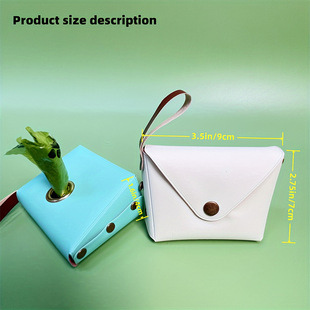 South Korea solid color cute coin purse stall supply creative hand coin key storage bag wholesale