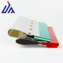 手工丝网印刷耐研磨油墨胶浆丝印铝柄刮刀刮条刮板