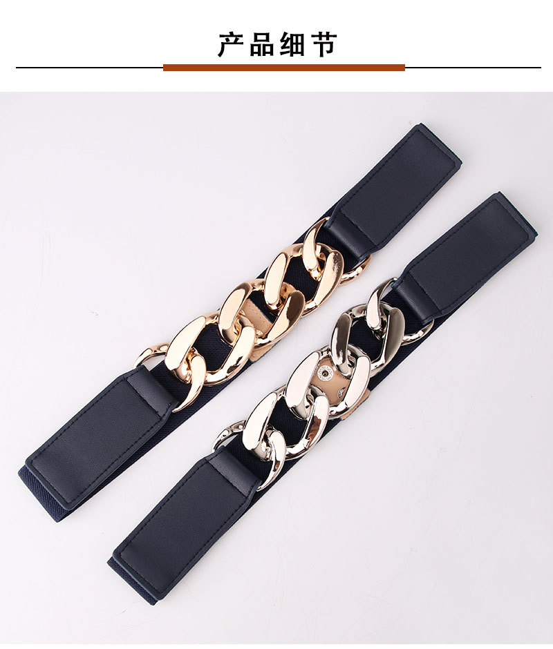 Wholesale Fashion Cross Chain Buckle Type Belt Nihaojewelry display picture 9
