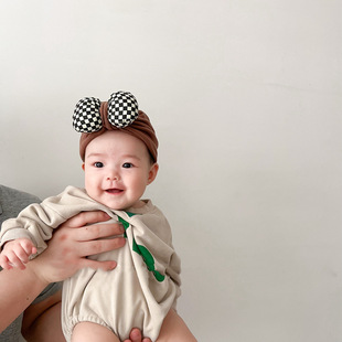 Baby Hat Autumn and Winter Pure Cotton Infant Fetal Hat Cute Boys' Solid Color Indian Hat Newborn Fontanelle Hat