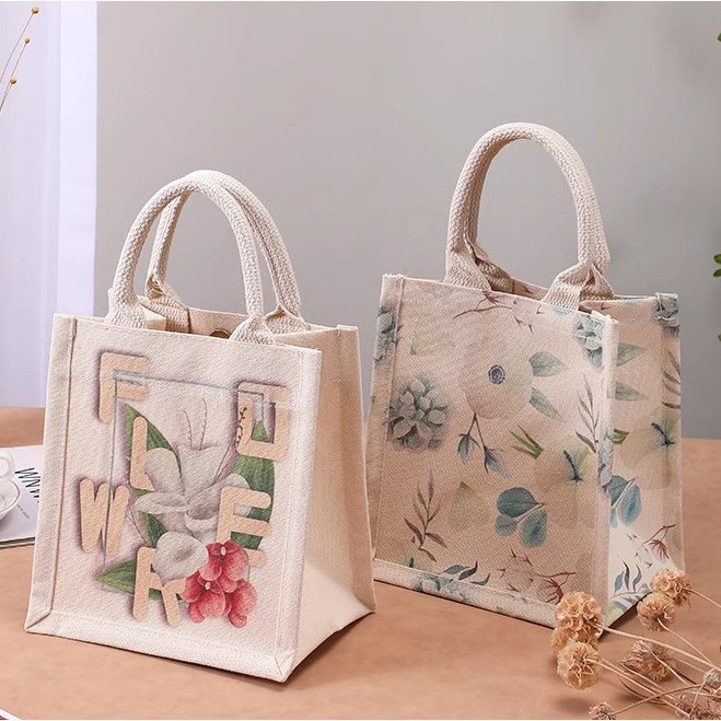 潮流创意棉布帆布袋 帆布覆膜创意广告手提帆布袋棉布购物袋印log