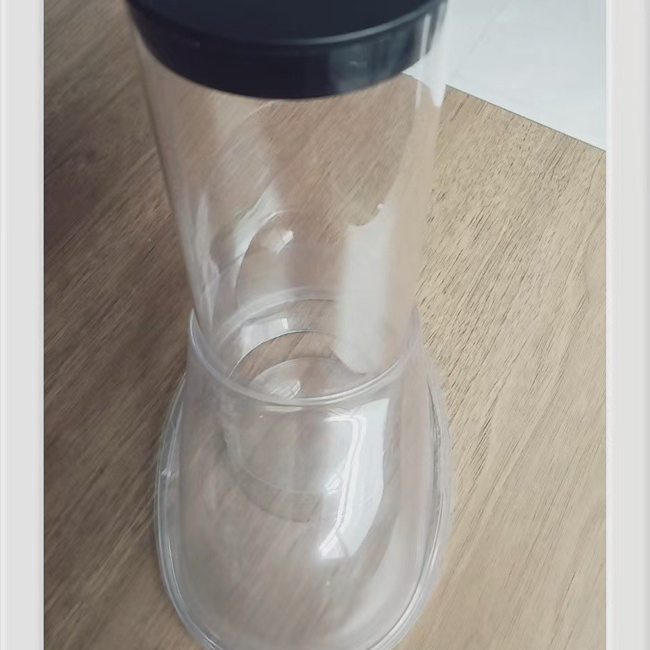 Tubo de embalaje de proceso PC / PVC transparente, tubo de embalaje de cosméticos, tubo de embalaje de incienso, tubo de embalaje sellado, paquete de alta transparencia