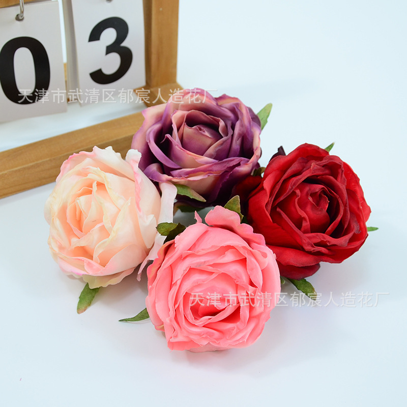 焼きながらのバラの花の焦げながらのバラの花の頭をシミュレーションします。|undefined