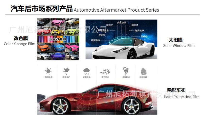 Car insulation film for cross-border supply, car window sun insulation film, one-piece drop shipping, full car glass insulation film factory