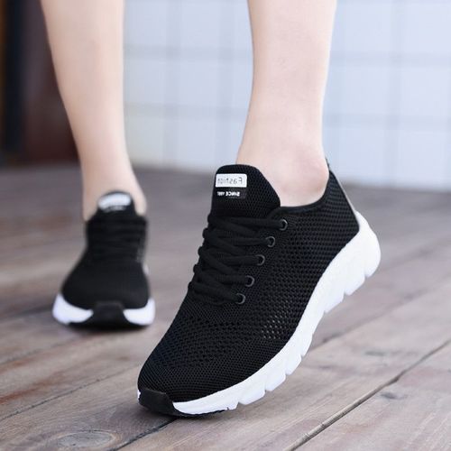 Large size sneakers women's shoes summer hollow-out white shoes ultra-light mesh running shoes ladies' mesh