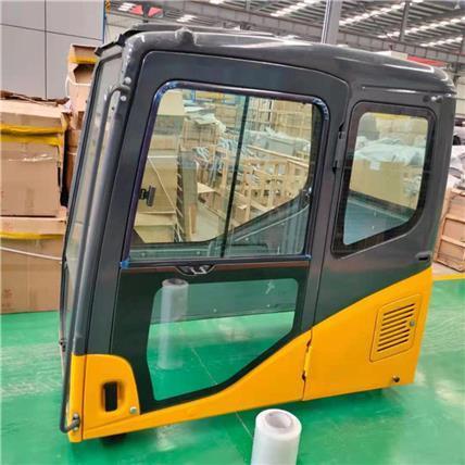 Una mina de excavadora mecánica cabina accesorios de todo el vehículo asiento de vidrio arnés de cableado controlador versión de computadora