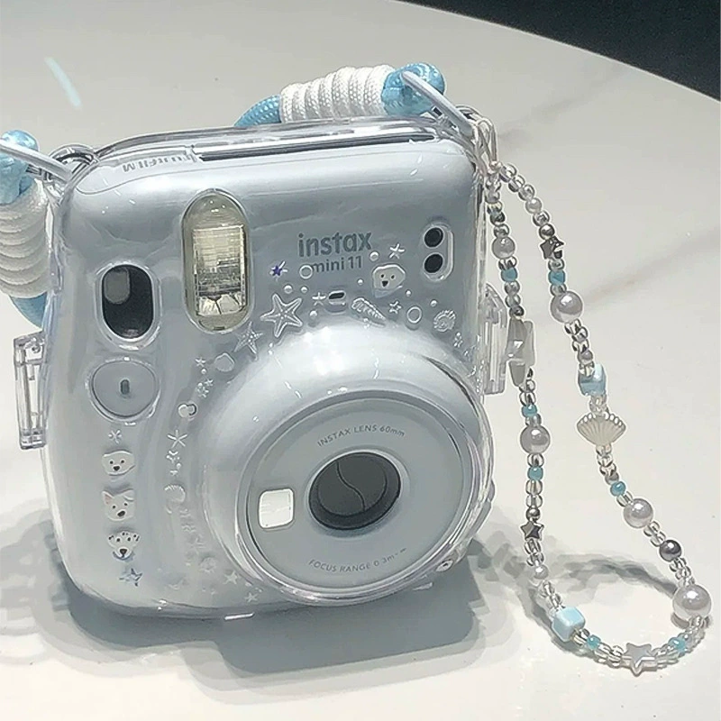Polaroid, защитный чехол, прозрачный ремешок, силиконовая камера