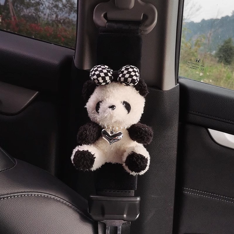 Funda Protectora para Cinturón de Seguridad de Auto de Felpa Artificial