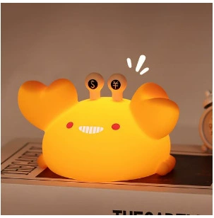 Golden clamp crab pat The light