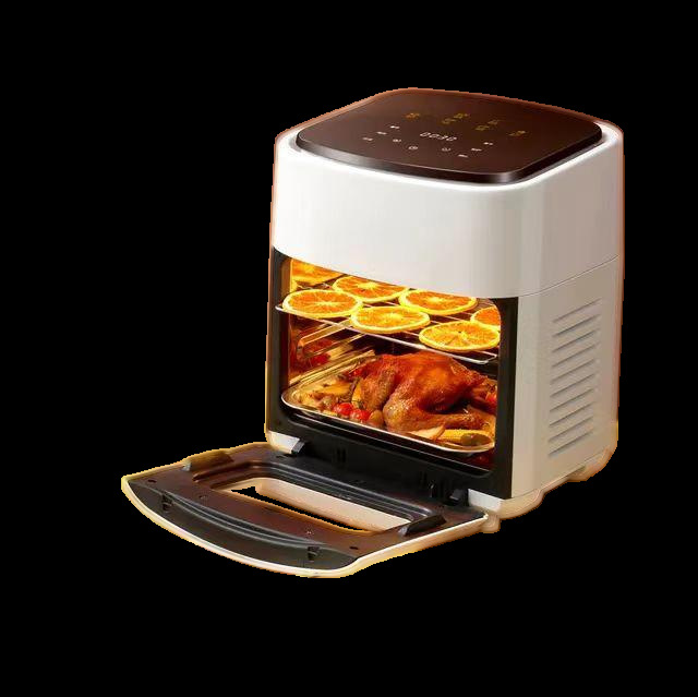 Multifunctional Air Fryer15L Visual Air Fryer Large Capacity Household Air Fryer English Cross-Border Exclusive Supply