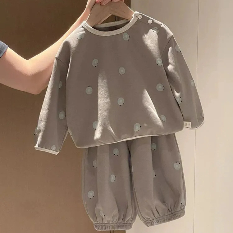 婴儿衣服春秋款新款女宝宝两件套小女孩外出服秋季衣服潮0039A149|undefined