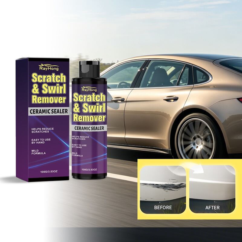 RAYHONG Scratch and Thread Cleaner - Car Paint Cleaner that Enhances Surface Smoothness, Gentle and Non-Damaging