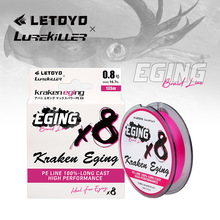 LETOYO �~�����~����kraken eging�ֹ�ԭ�z8��PE����~��