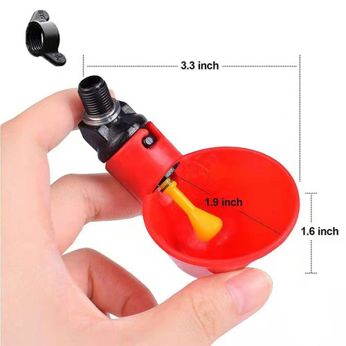 Chicken Water Bowl Farm Animal Automatic Drinking Bowl Chicken Drinking Cup Automatic Watering Machine Manufacturer Direct Sales Cross-border Supply