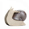 Sansui, creative realistic snails, ceramics, jewelry, small decorations, micro landscape