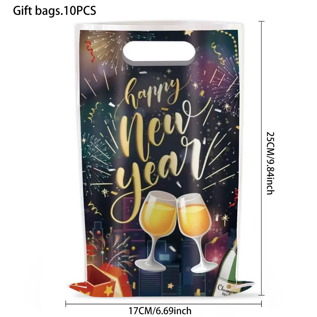 Fábrica directa bolsa de regalo de dibujos animados para niños fiesta de cumpleaños bolsa de regalo película perlada bolsa de regalo PE ahora