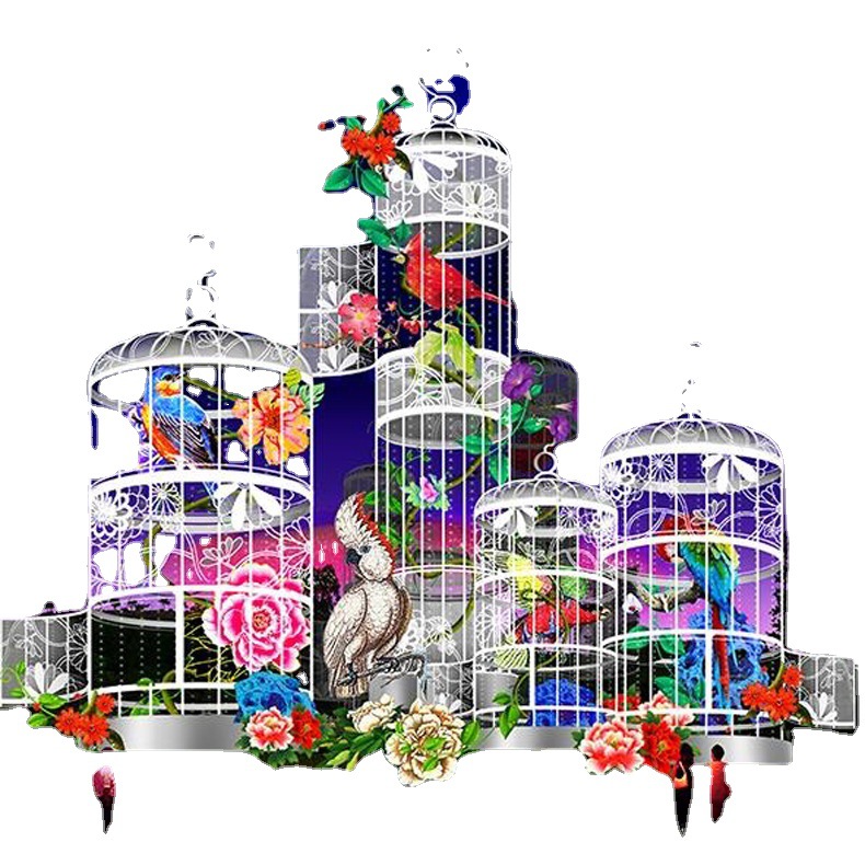 �λõƹ��LED�������͵�ͼ����ƽ����Ƶ�3D����ʵ� ����ֱ��