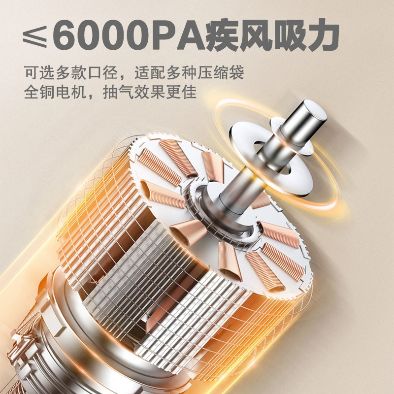 SG-508真空电动抽气泵家用收纳袋棉被抽气泵便携小型电动吸气|undefined