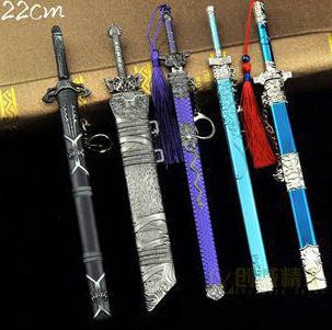 古代冷兵器周边模型全金属合金工艺品武将近战兵器刀剑模型未开刃