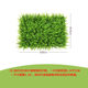 Simulation plant wall green plant wall eucalyptus decorative accessories indoor background wall balcony landscaping plastic green plant wall