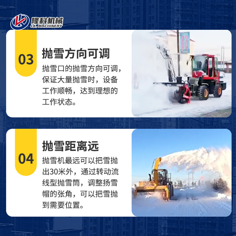Снегометатель навесной Longke Machinery для дорожной очистки