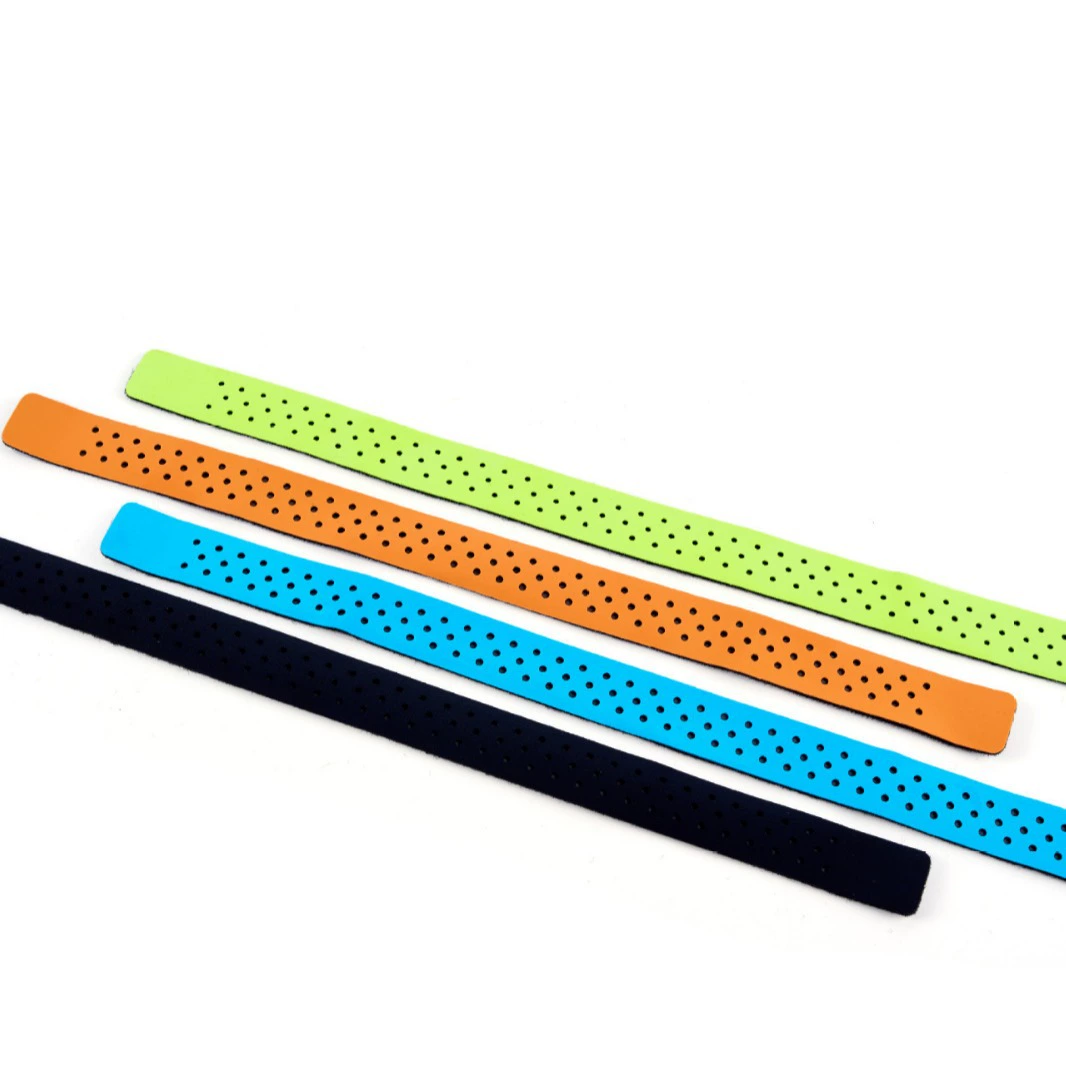 Оптовая эластичная повязка сердечного ритма из лайкры на липучке эластичная повязка на руку сердечного ритма Открытый нескользящий логотип группы сердечного ритма