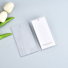 透明磨砂pvc服装吊牌袋标签领标袋塑料商标袋纽扣袋多规格吊牌袋