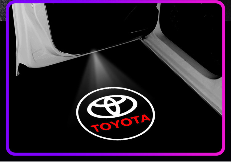 Suitable for 09-21 Toyota Cruiser Welcome Light Prado/Overbearing Car Door Modified Decorative Laser Projector Light