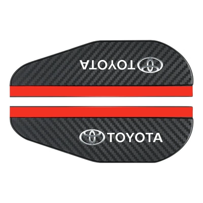 Rearview mirror rainproof sticker — Direct Sales Rainproof Rearview Mirror - rain-eyebrow-carbon-fiber-pattern-toyota-pair-set